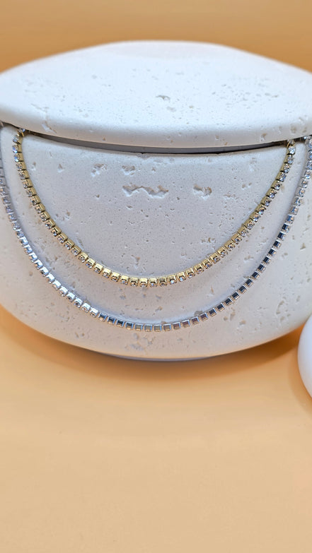 Collier argenté Sohane