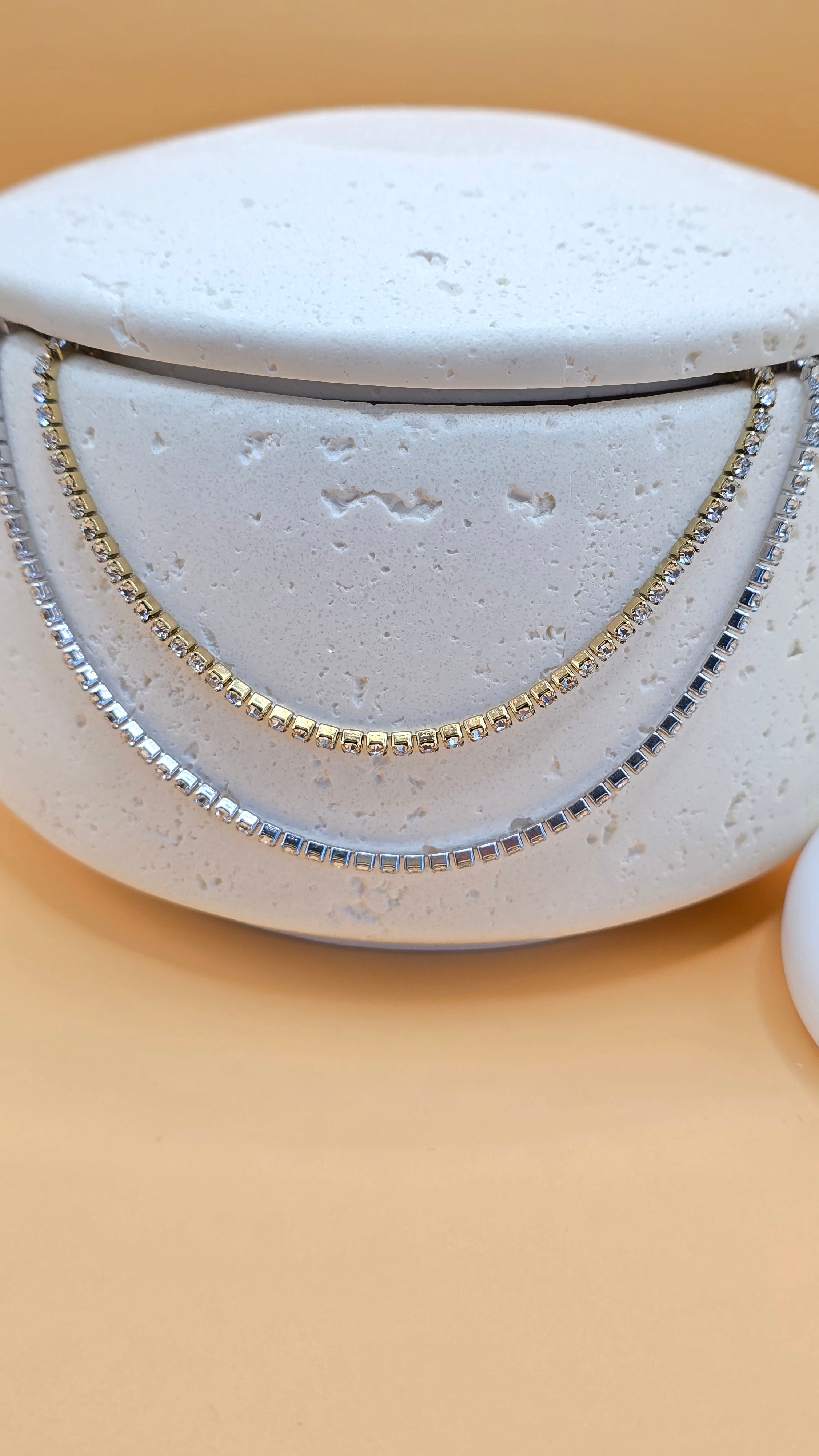 Collier argenté Sohane