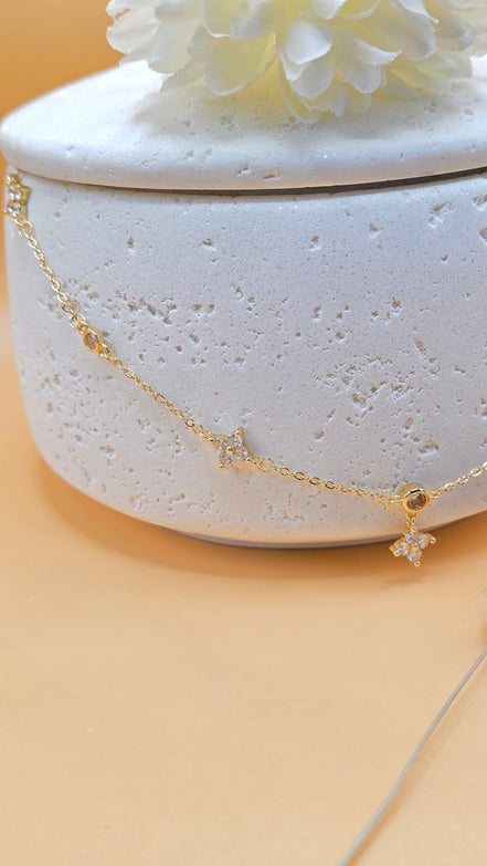 Collier doré Liliha