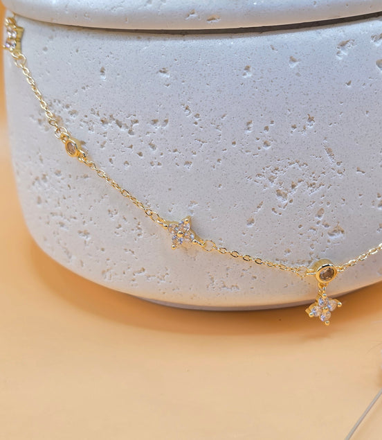 Collier doré Liliha