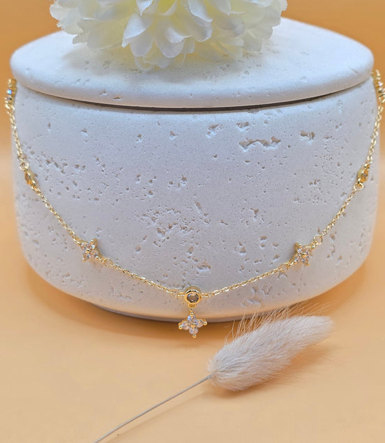 Collier doré Liliha