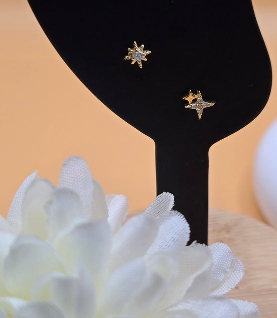 Boucles d'oreilles dorées Lucinda