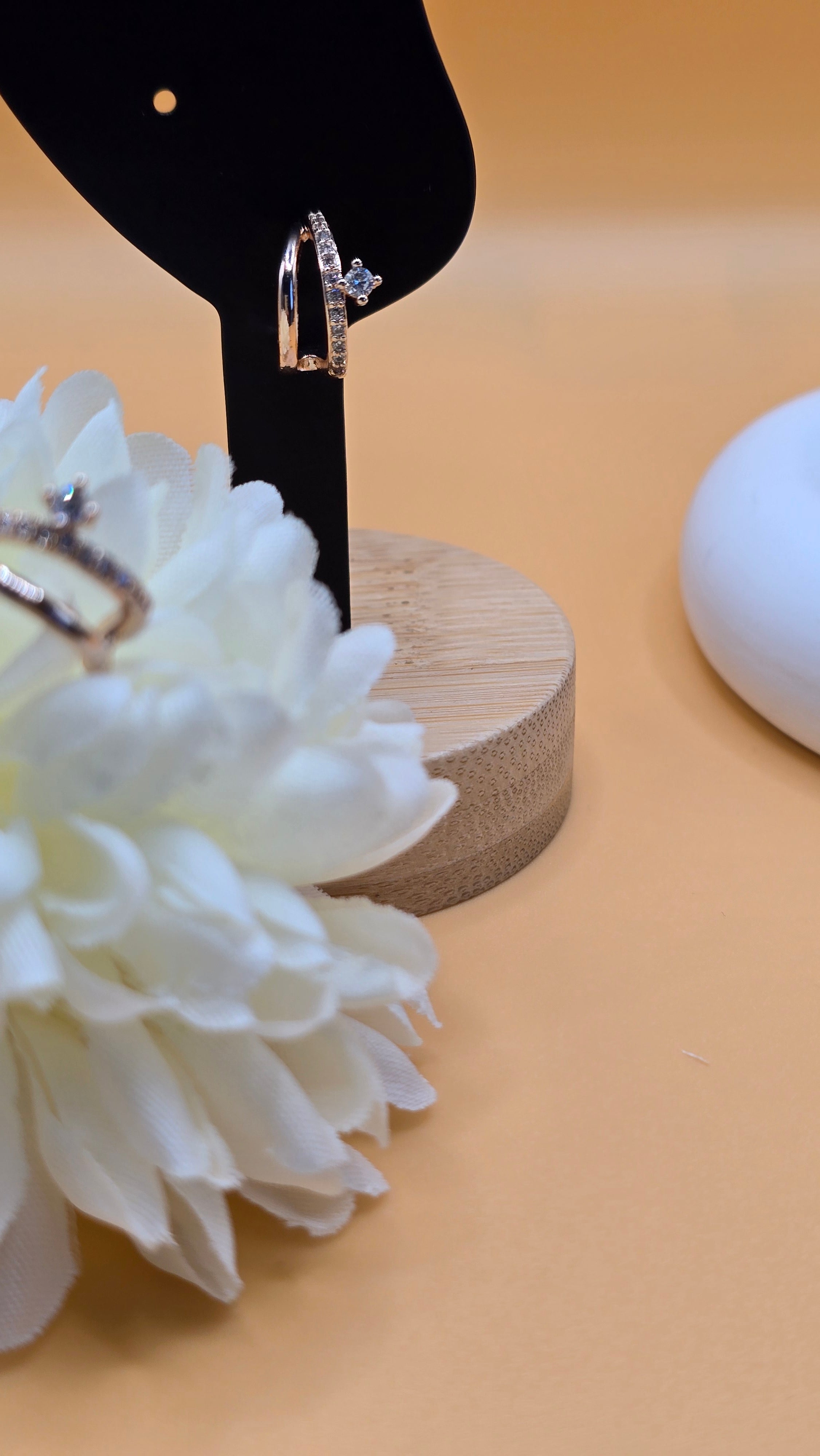 Boucles d'oreilles rose gold Samira