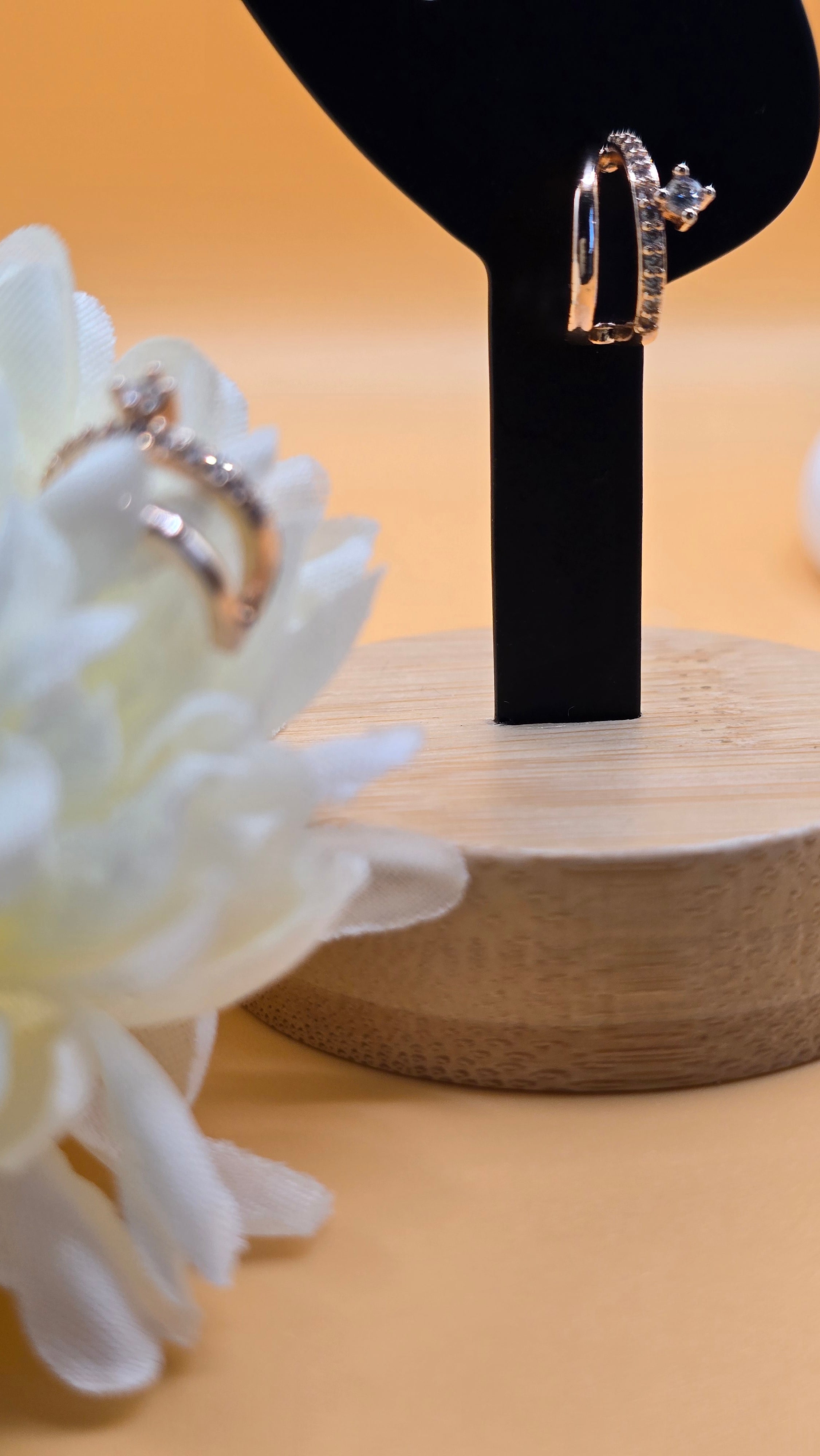 Boucles d'oreilles rose gold Samira