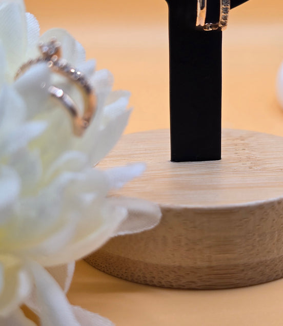 Boucles d'oreilles rose gold Samira